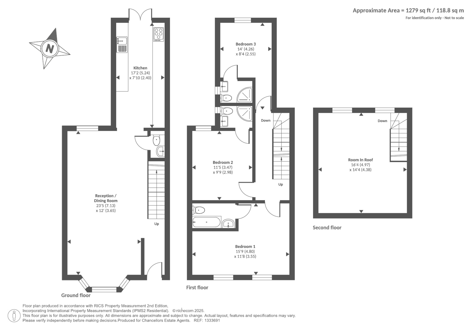 43, Bullingdon Road, Oxford floorplan