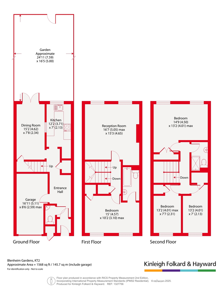 24, Blenheim Gardens, Kingston upon Thames floorplan