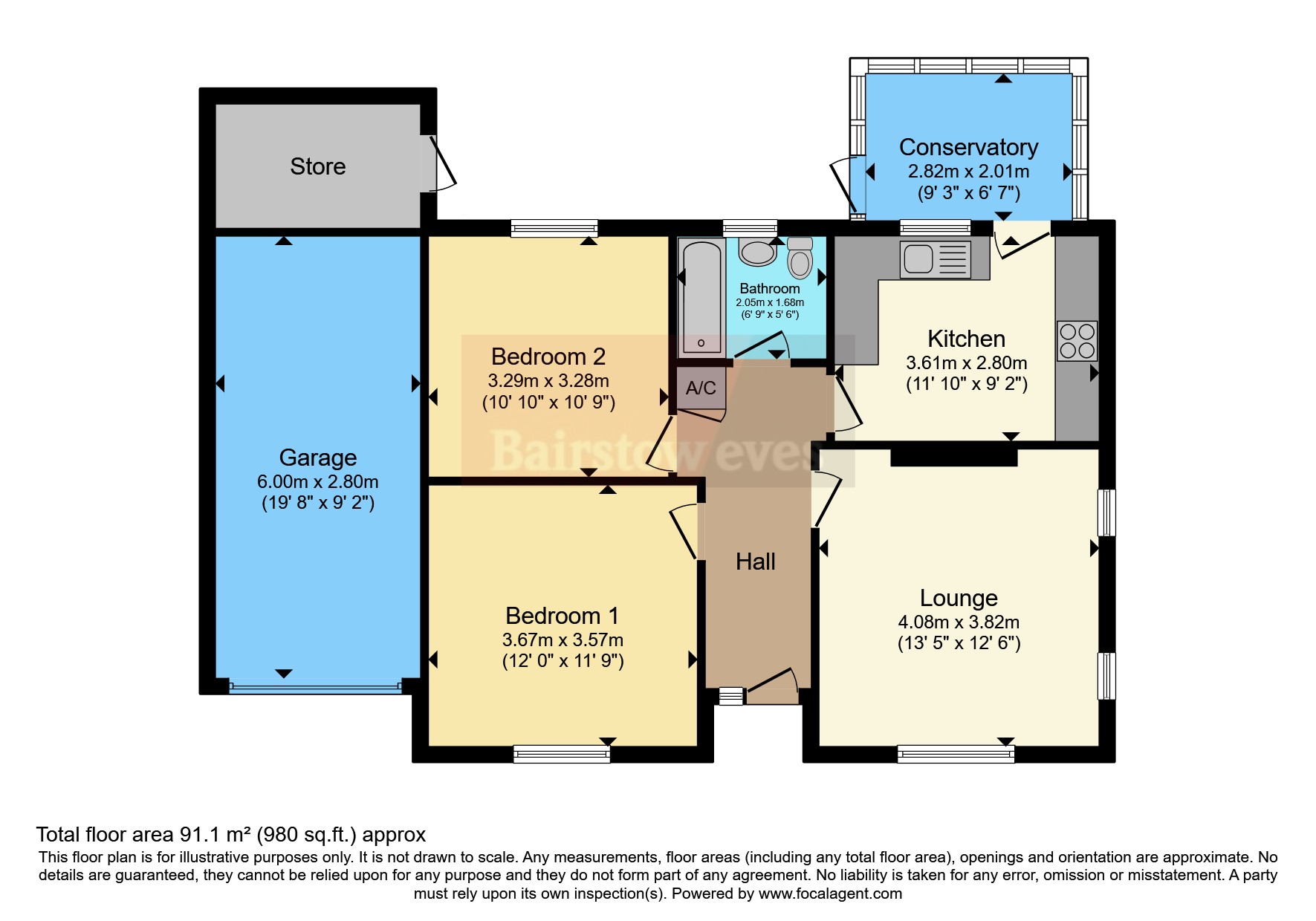 15, Ryton Road, Lincolnshire floorplan