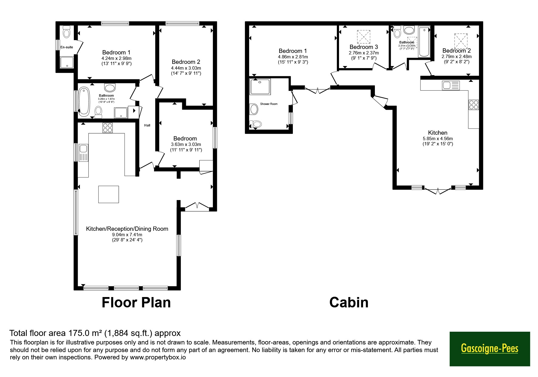 288, Chessington Road, Epsom floorplan