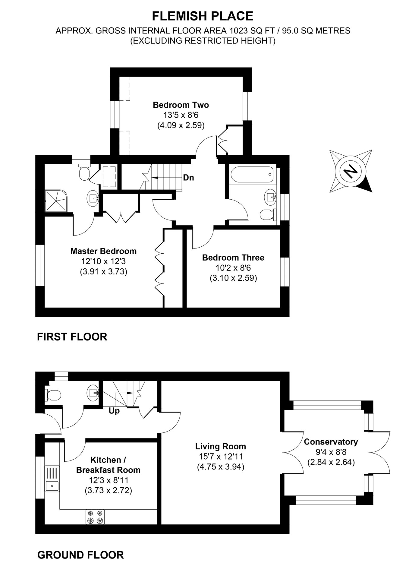 10, Flemish Place, Warfield floorplan