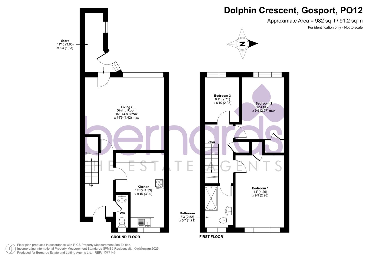 30, Dolphin Crescent, Gosport floorplan