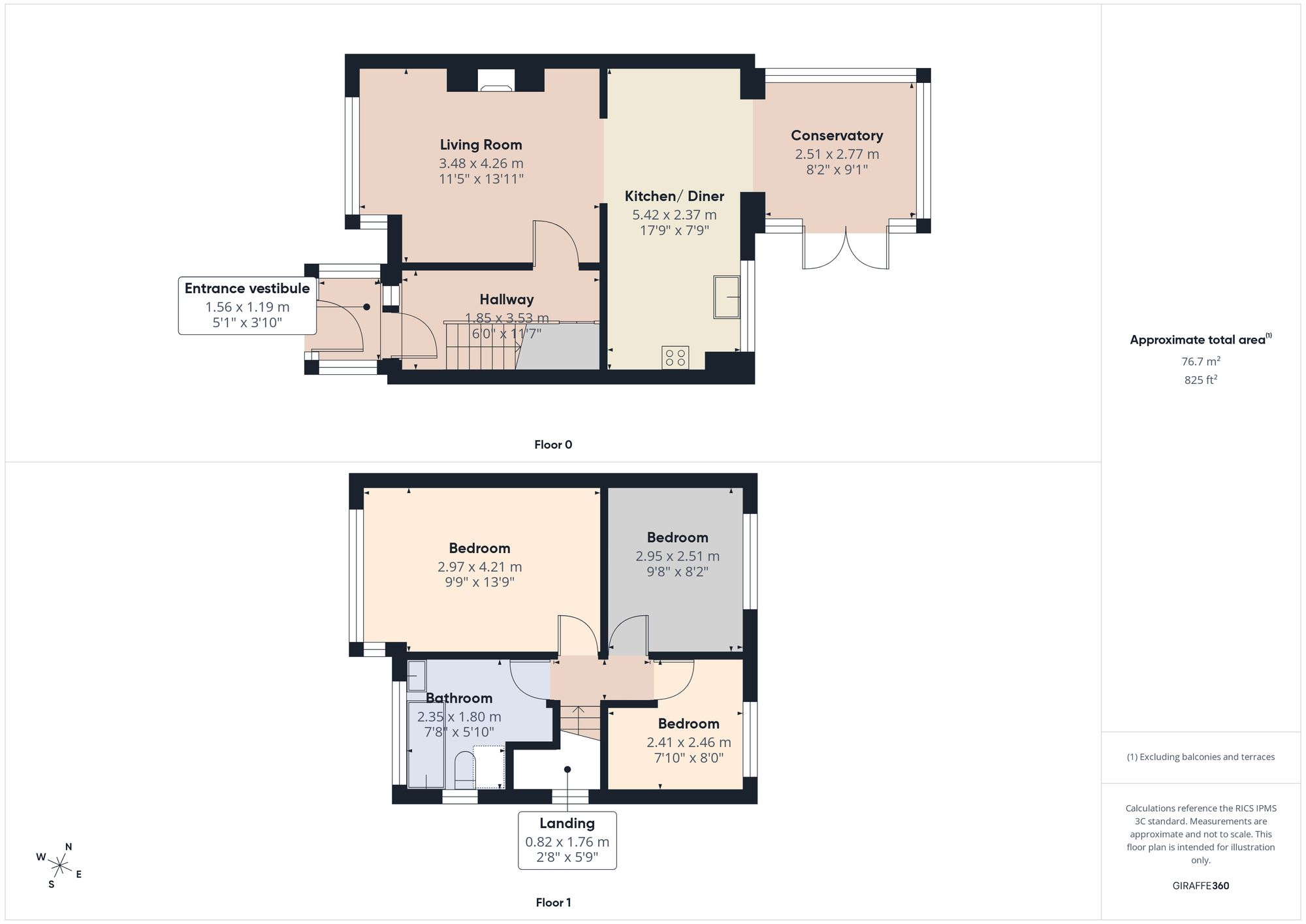 24 Hertford Drive, Manchester floorplan