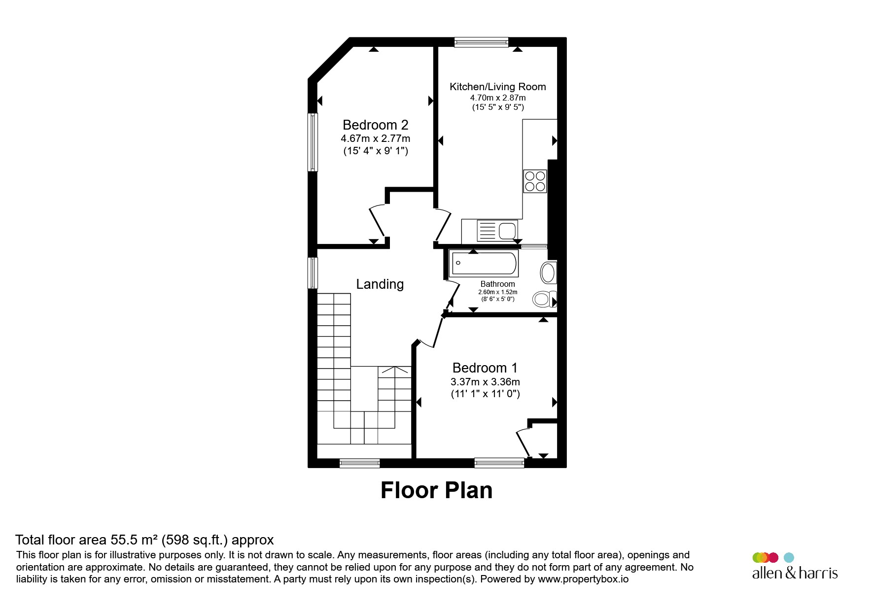 Brigstocke Road, Bristol floorplan
