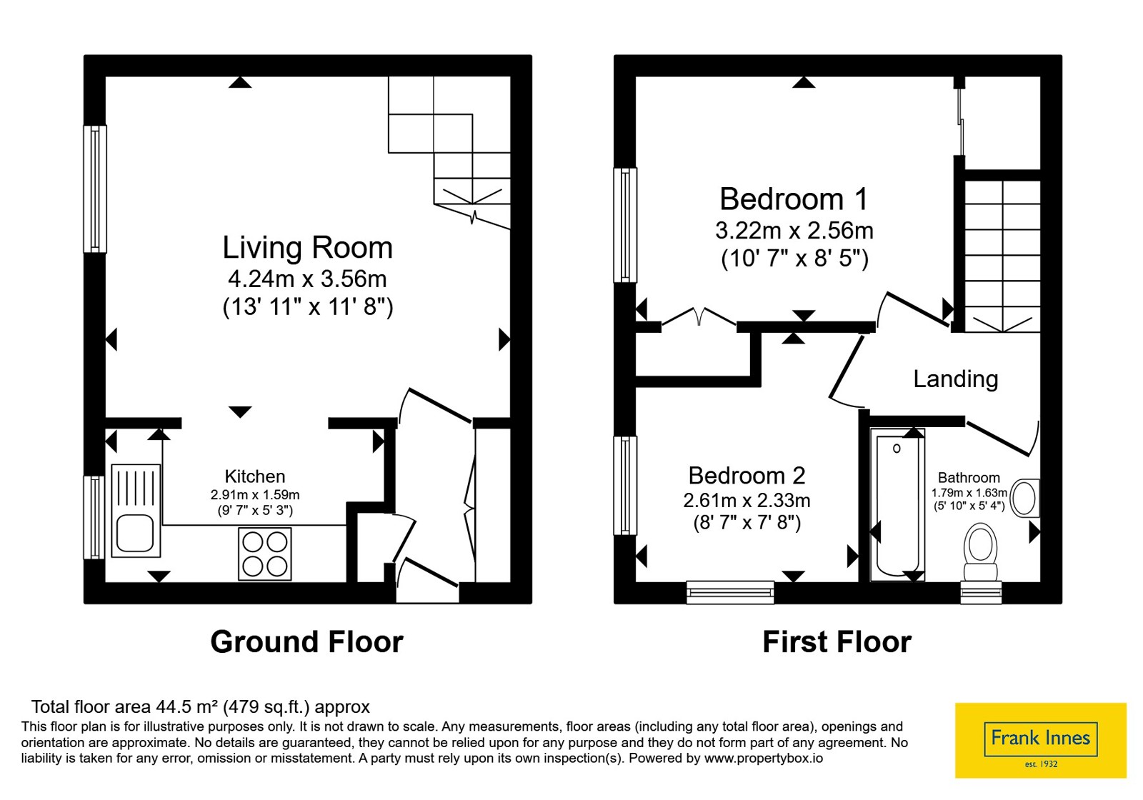 4, Cedar Close, Leicestershire floorplan