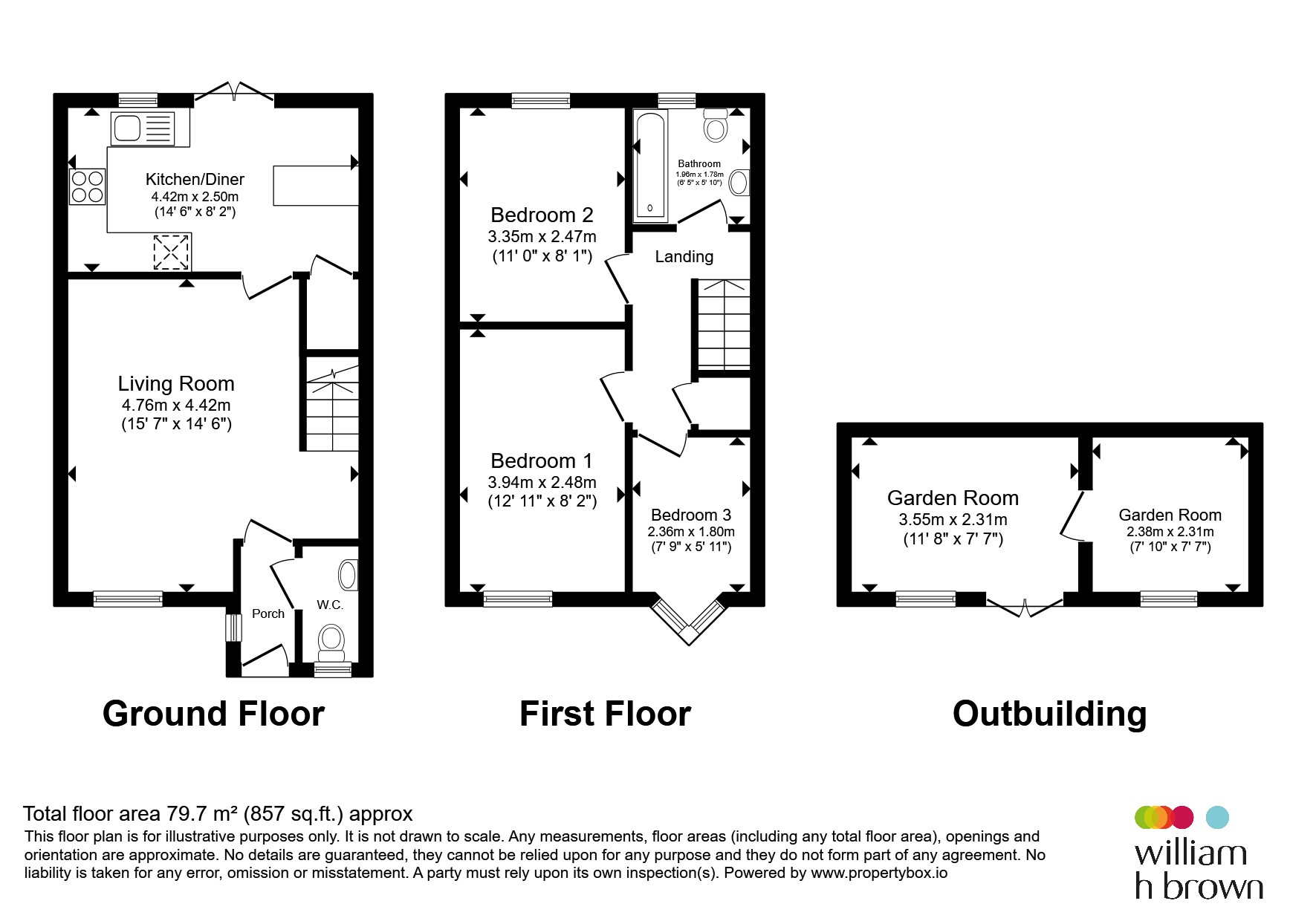 9, Windmill Court, Leeds floorplan