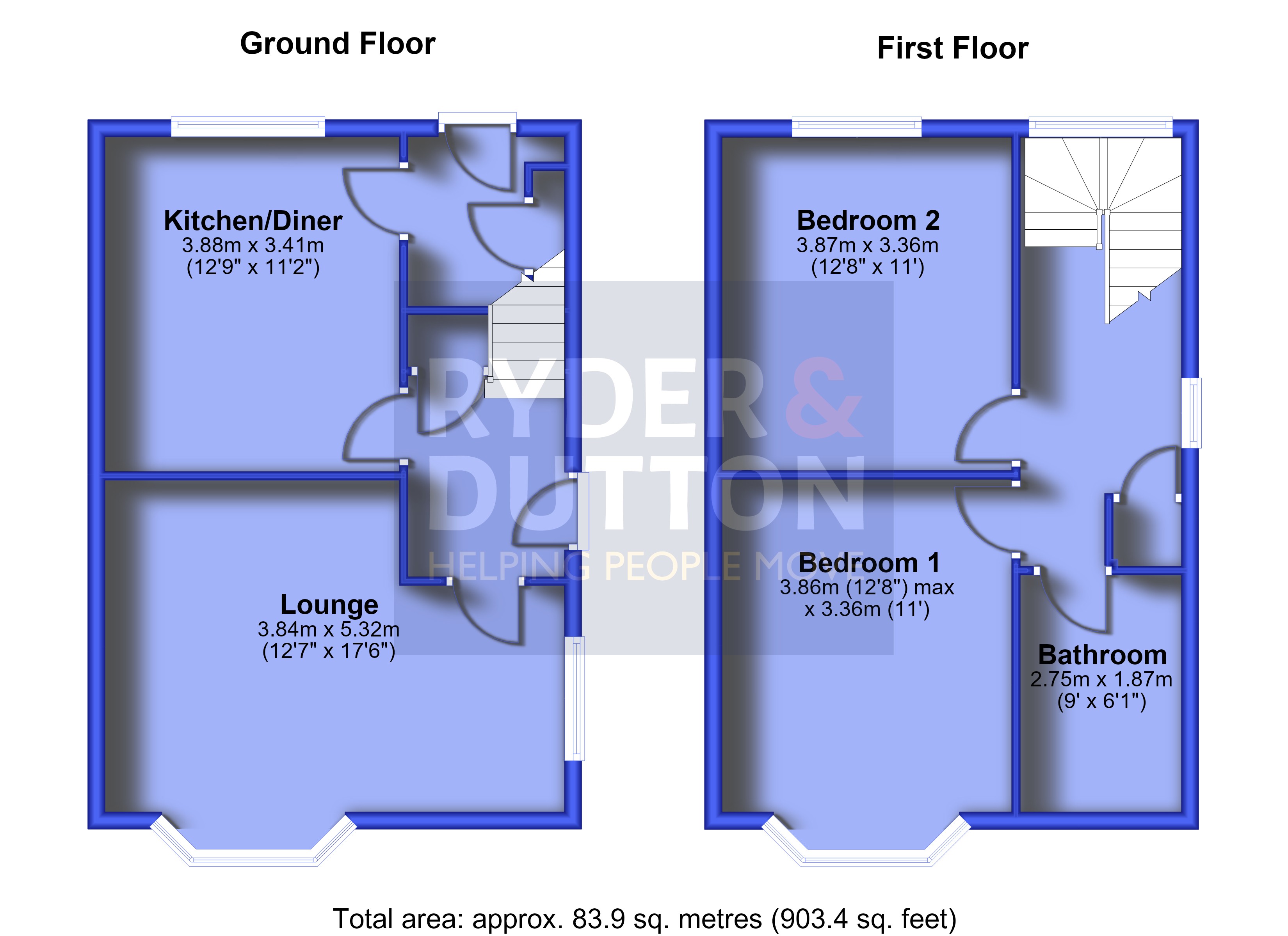 24, Glamis Avenue, Greater Manchester floorplan