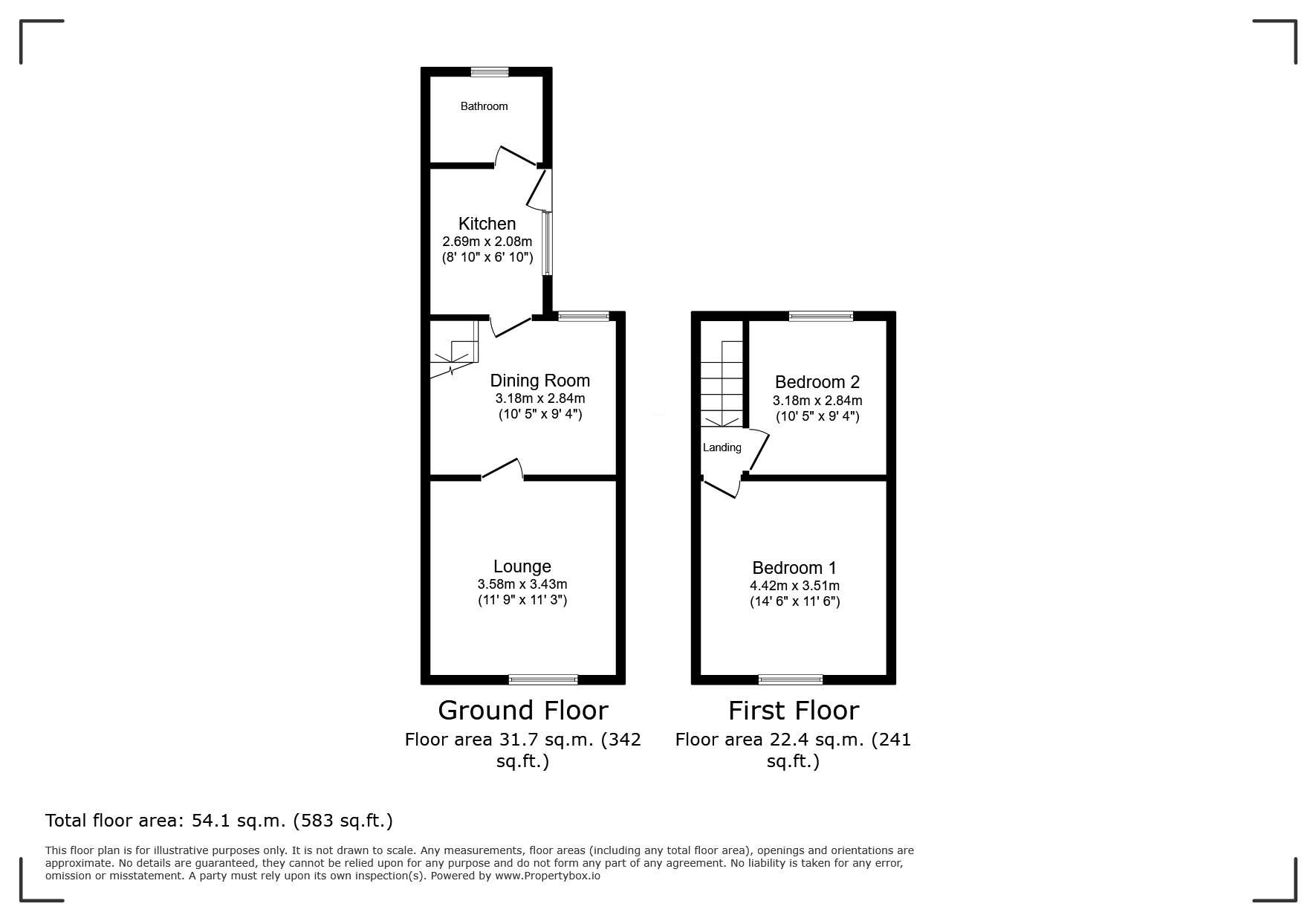 9, Notley Road, Braintree floorplan