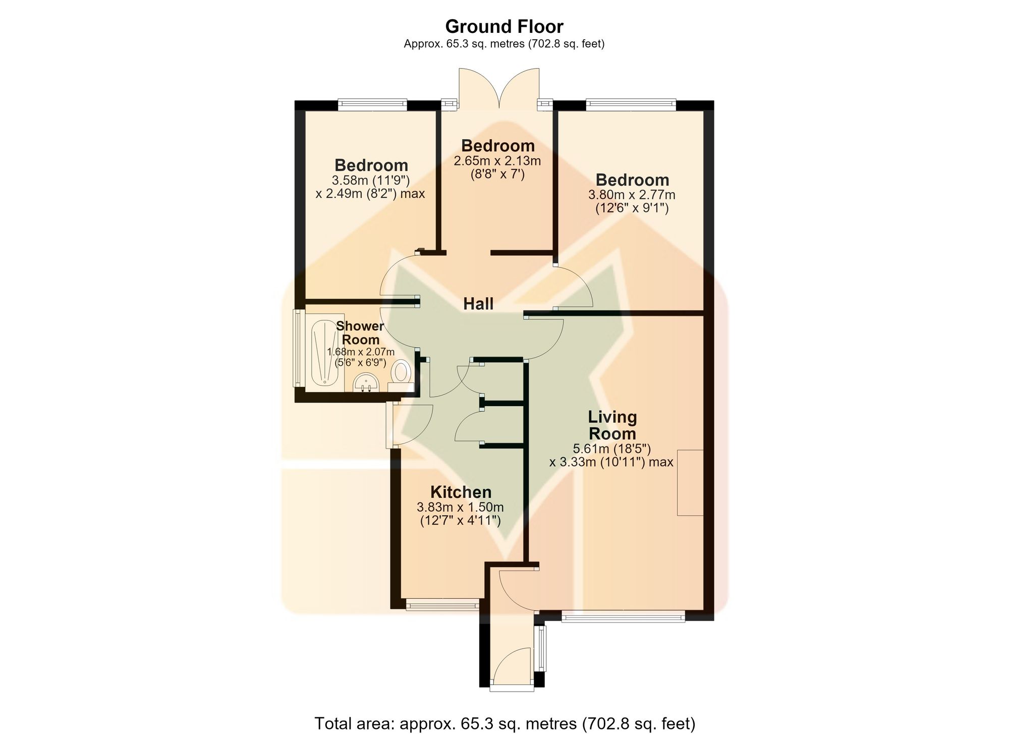 107 Quebec Road, Scunthorpe floorplan