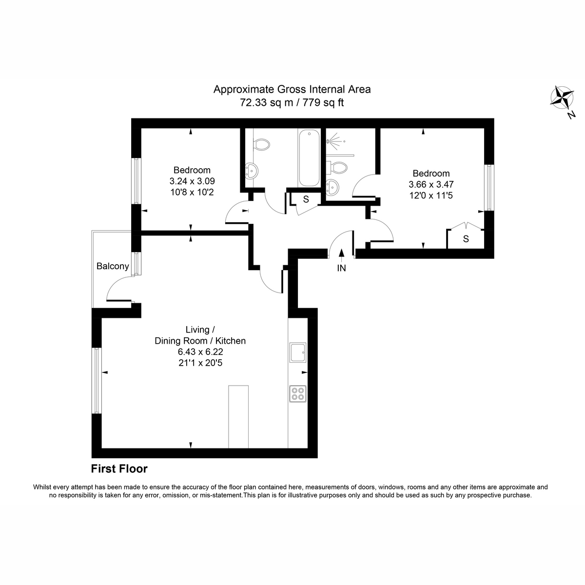 Park Lodge Avenue, West Drayton floorplan