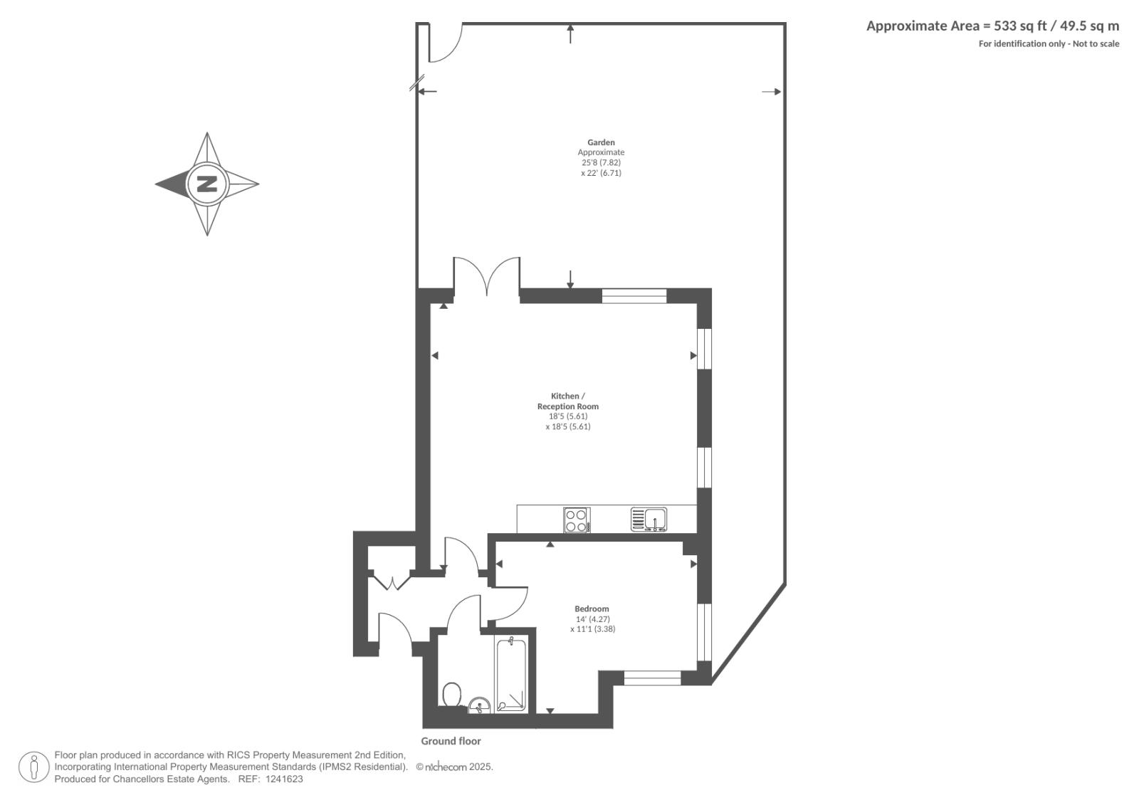 FLAT 4 NEW BARN, Calcot, Reading floorplan