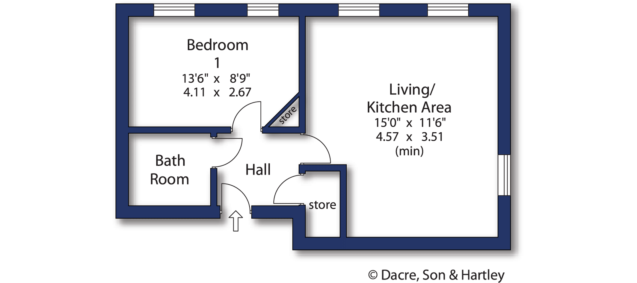 1 Bedrooms Flat to rent in Providence Mill, Main Street, Wilsden, Bradford BD15