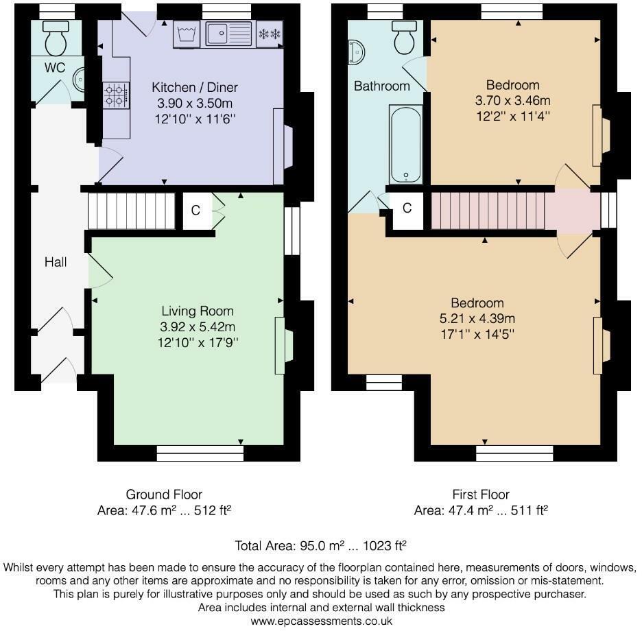 6, St. Stephens Place, BATH floorplan