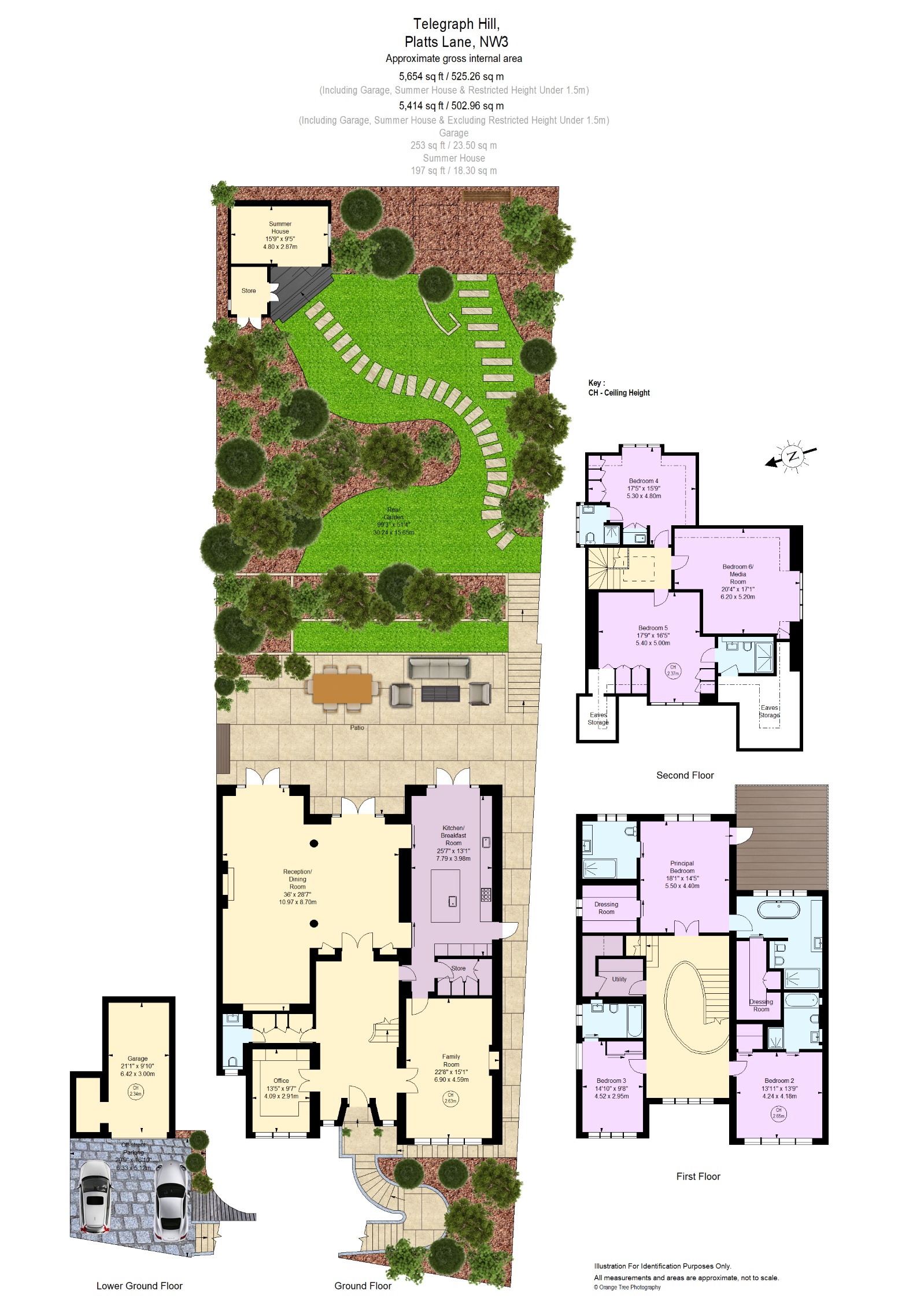 2 Telegraph Hill, Platts Lane, London floorplan