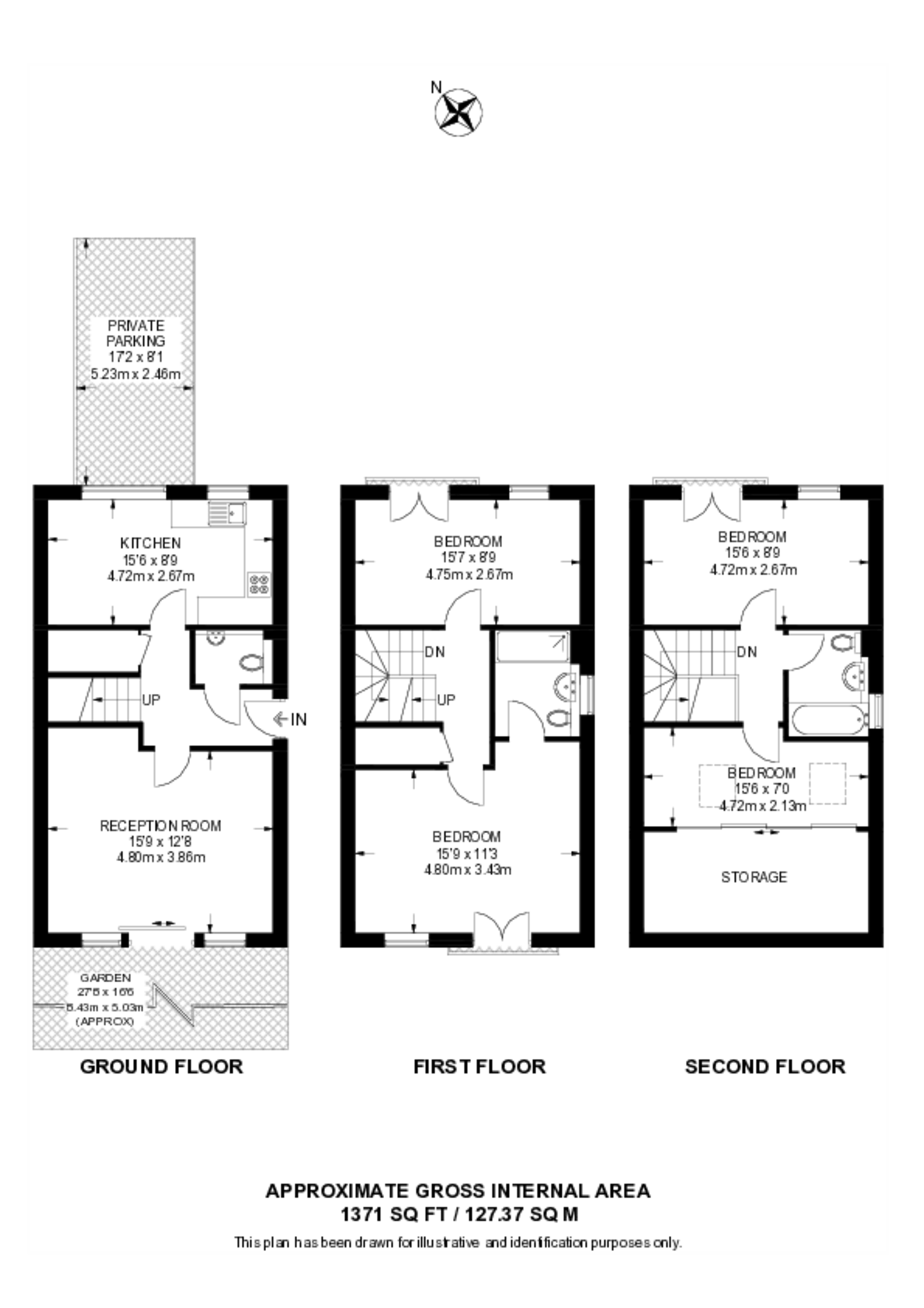 Hereford Road, E3, Bow floorplan