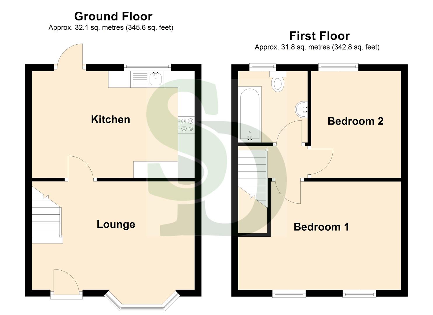 74, Hunter Road, Ilford floorplan