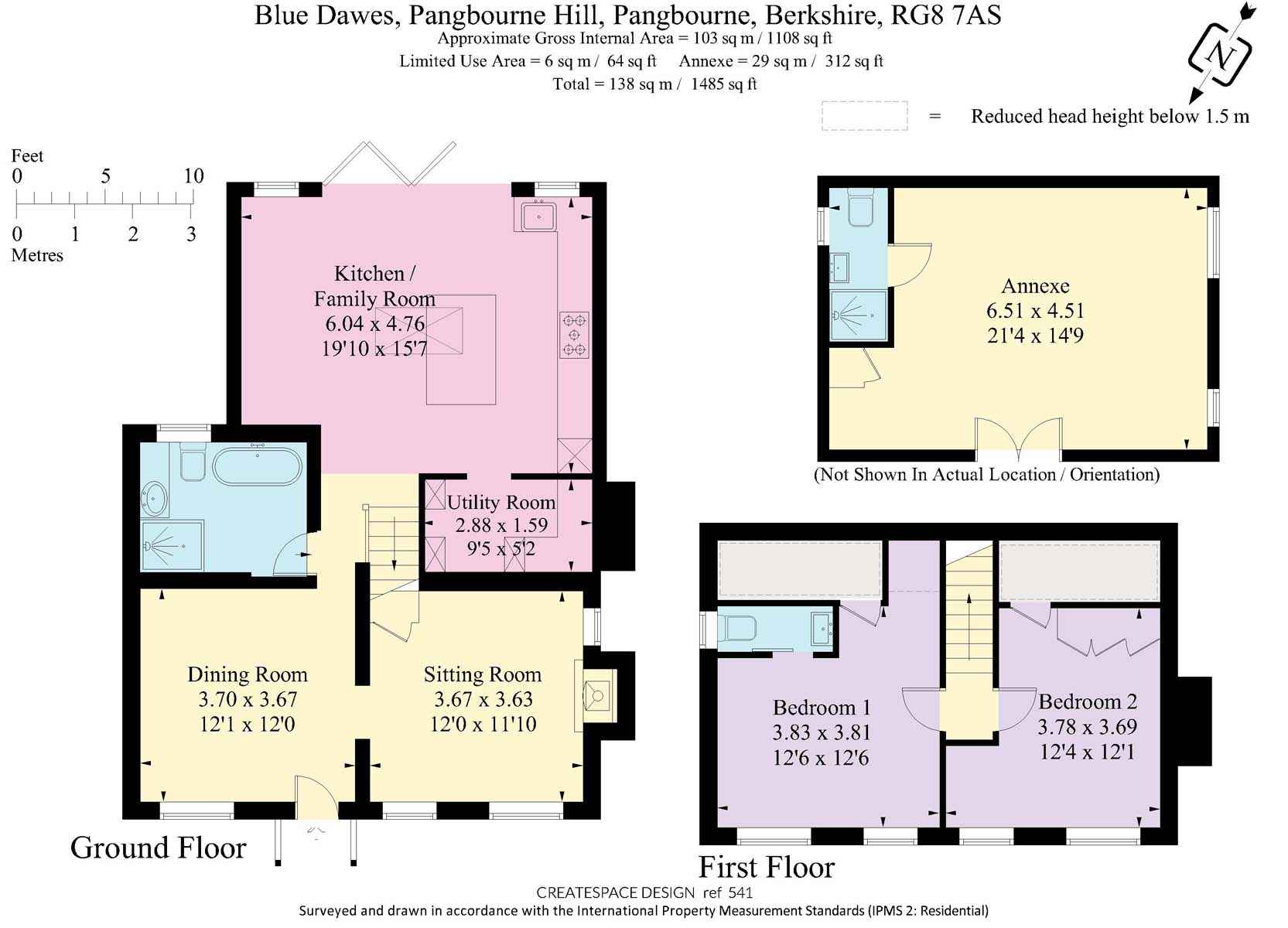 Blue Dawes, Pangbourne Hill, Pangbourne on Thames floorplan