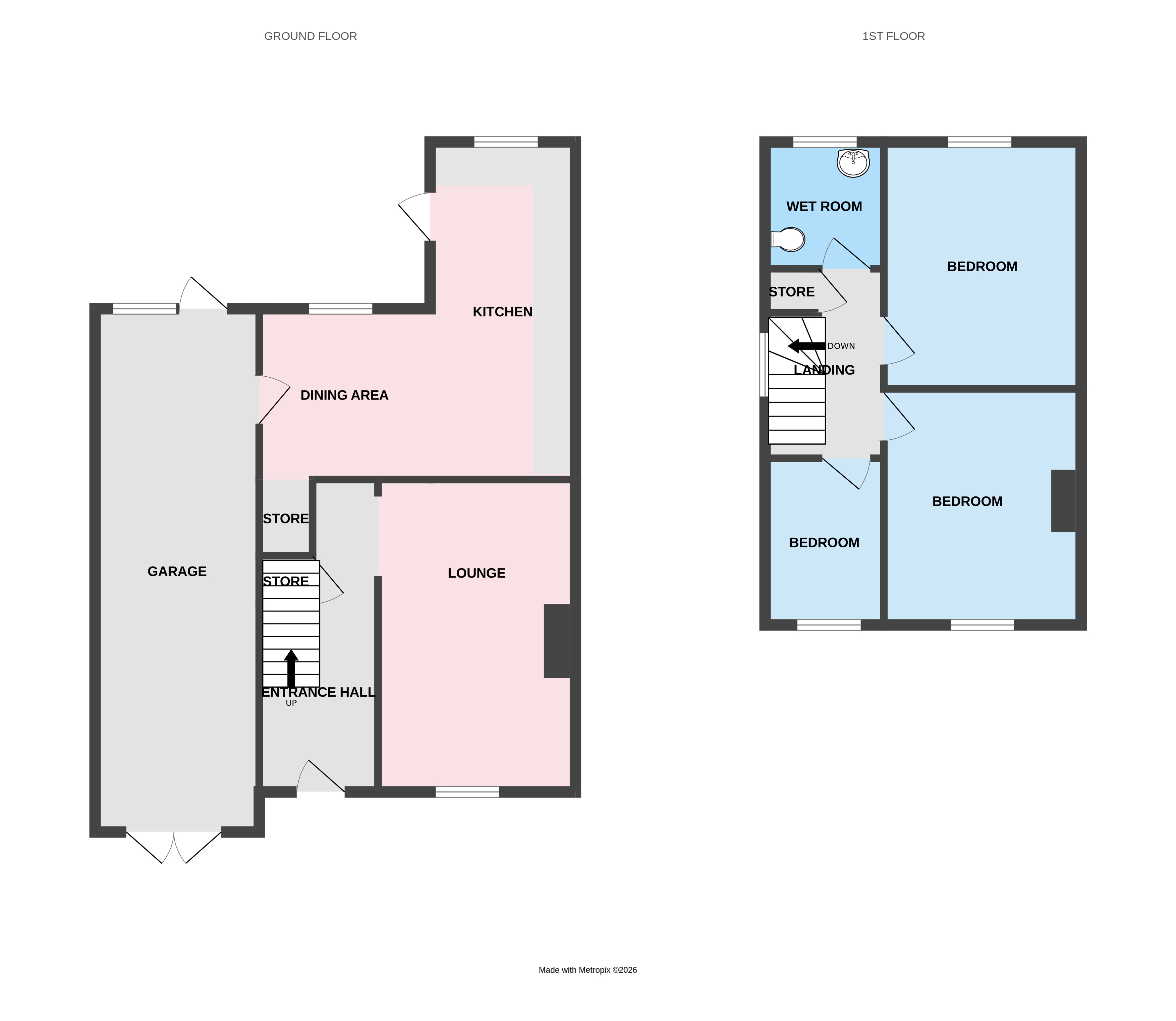 142, Wombridge Road, Telford floorplan