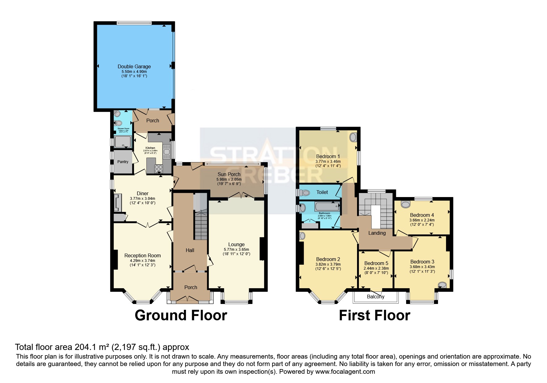31, Edgcumbe Avenue, Cornwall floorplan
