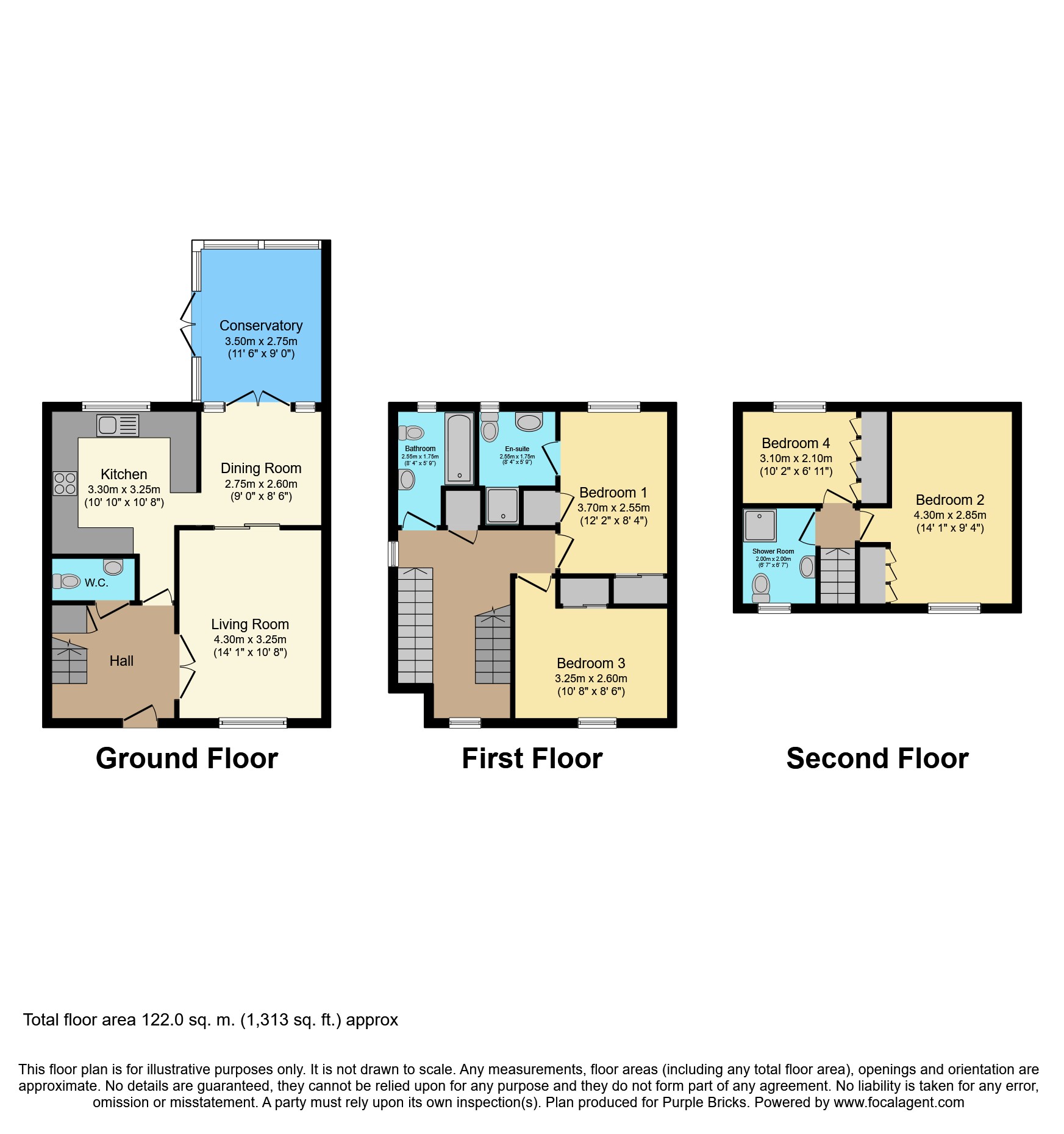 archived 33, Morris Drive, Billingshurst floorplan