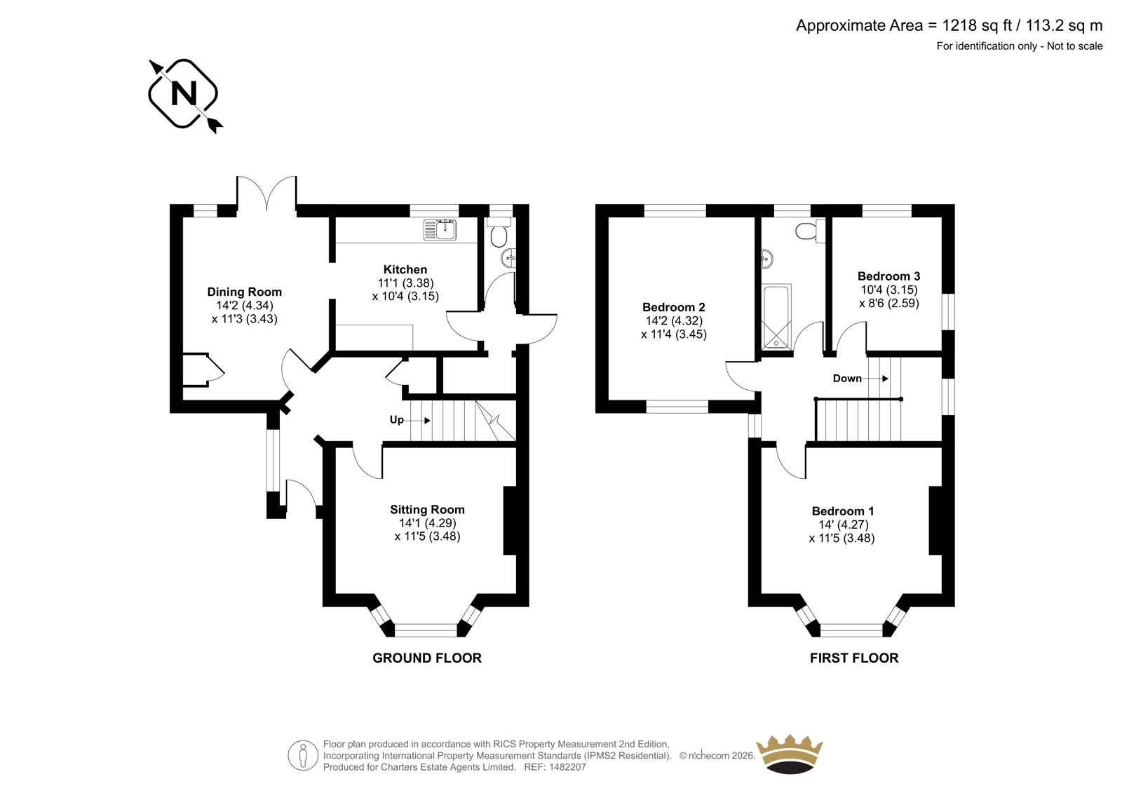 22, Pavilion Road, Worthing floorplan