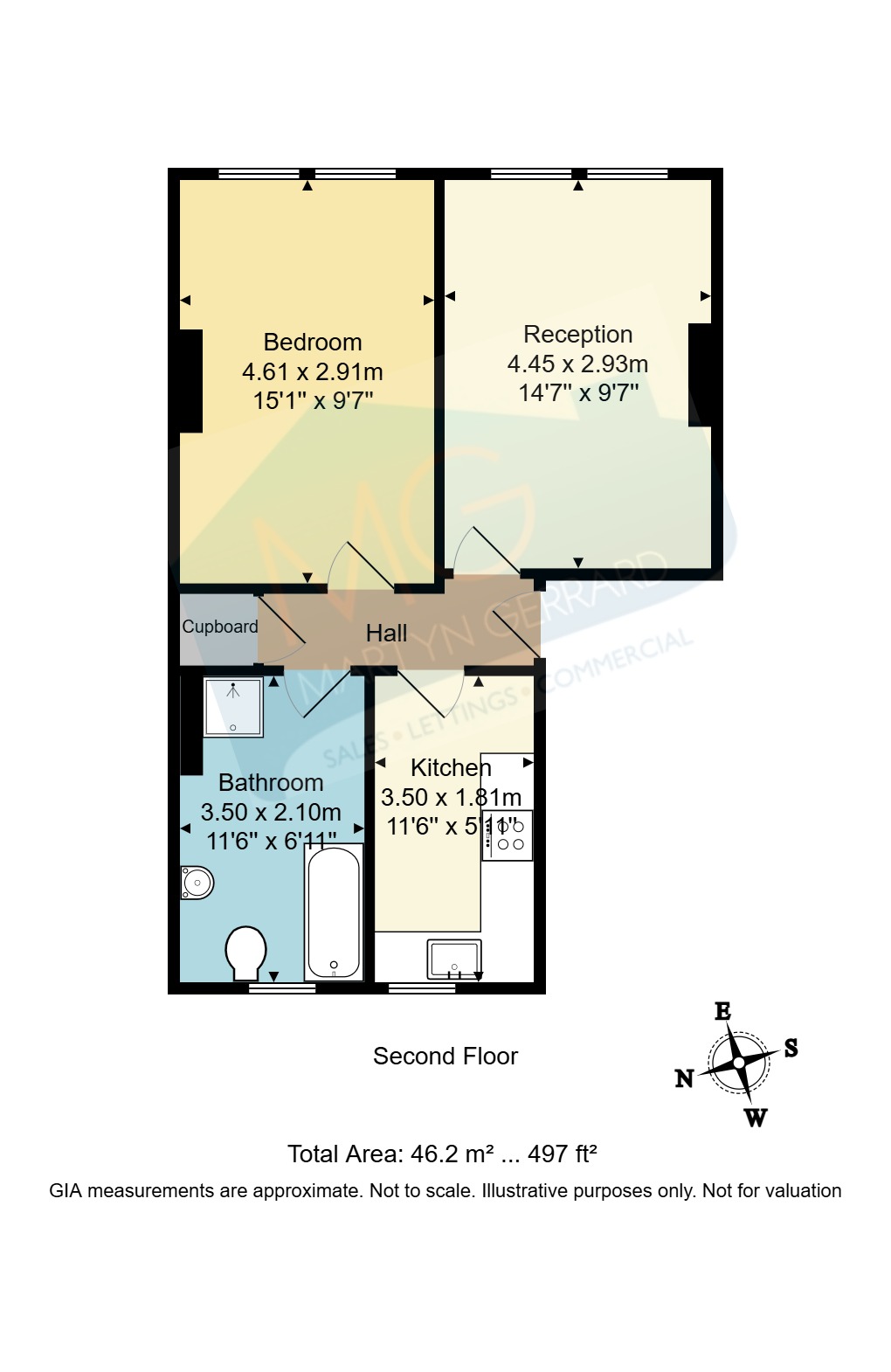 10b, Crouch End Hill, London floorplan