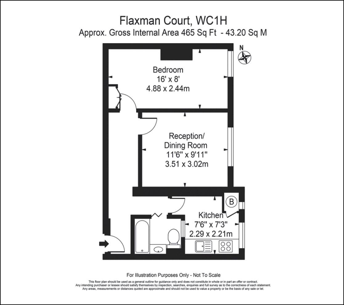 2 Bedrooms Flat to rent in Flaxman Terrace, London WC1H