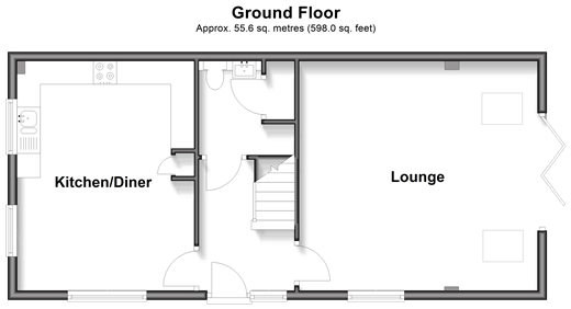 Alans Gardens Yalding, Maidstone floorplan