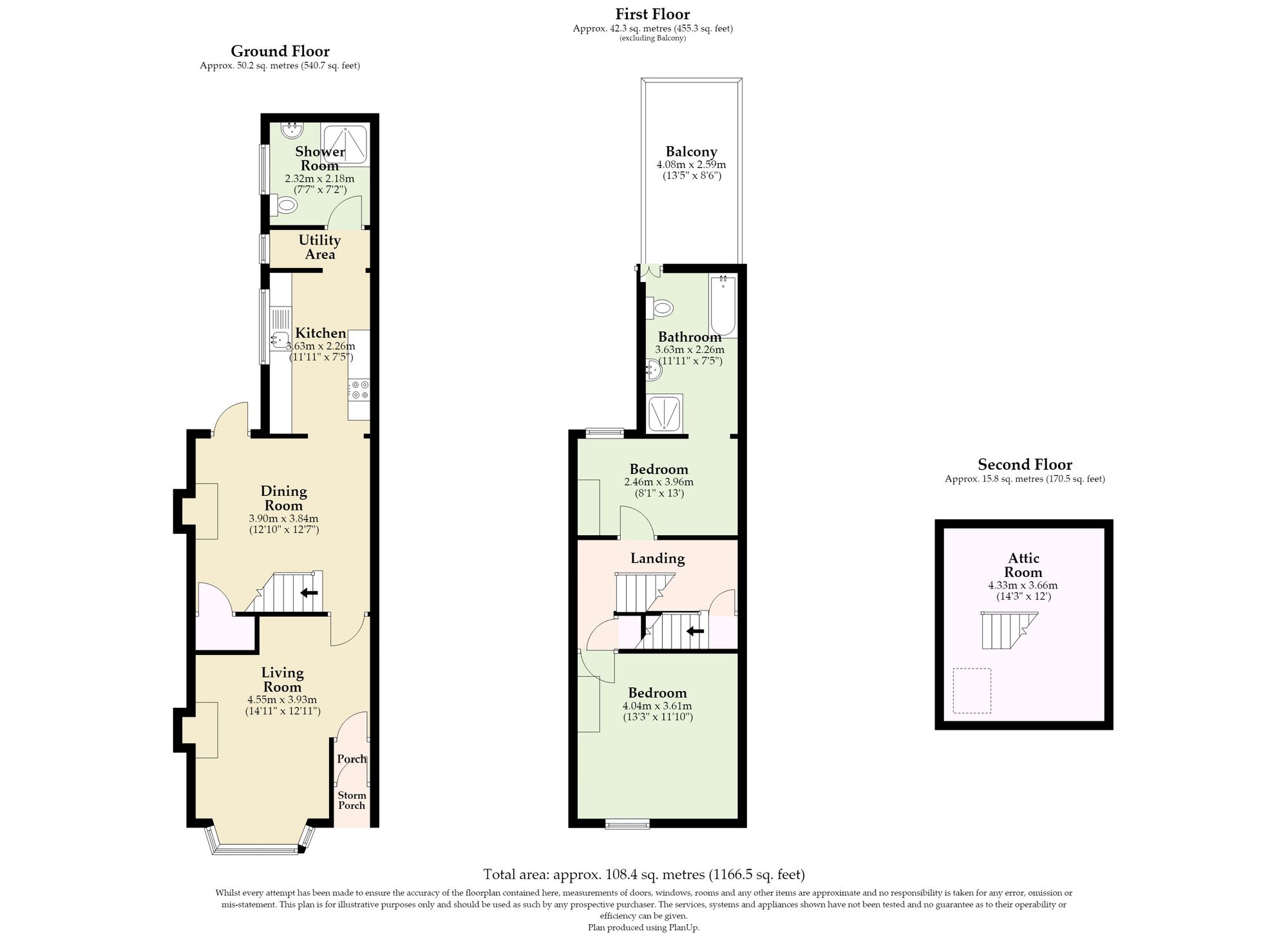 72 Carlton Road, Lowestoft floorplan