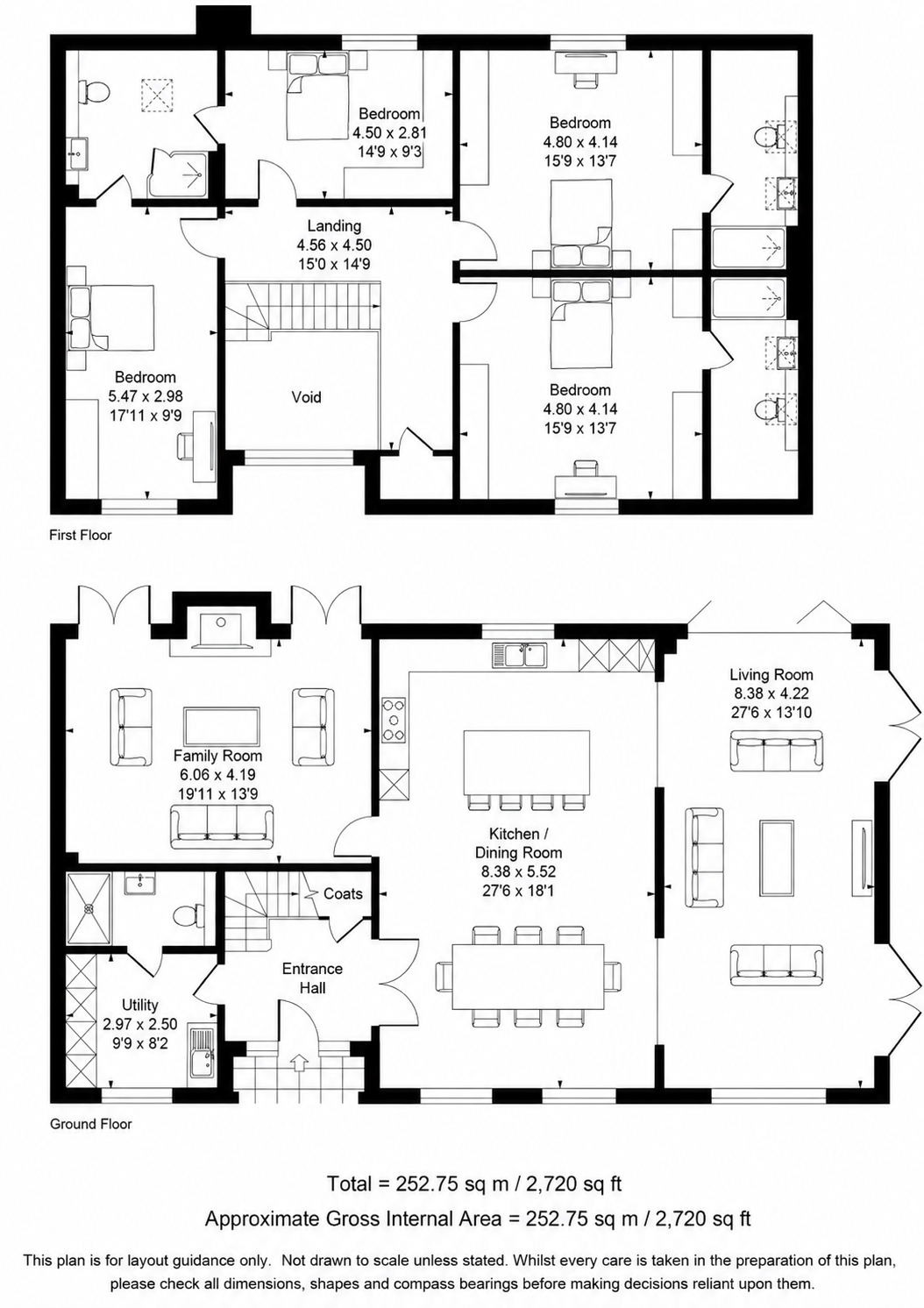 Abbotsmead,, Horsham Road, Rudgwick floorplan