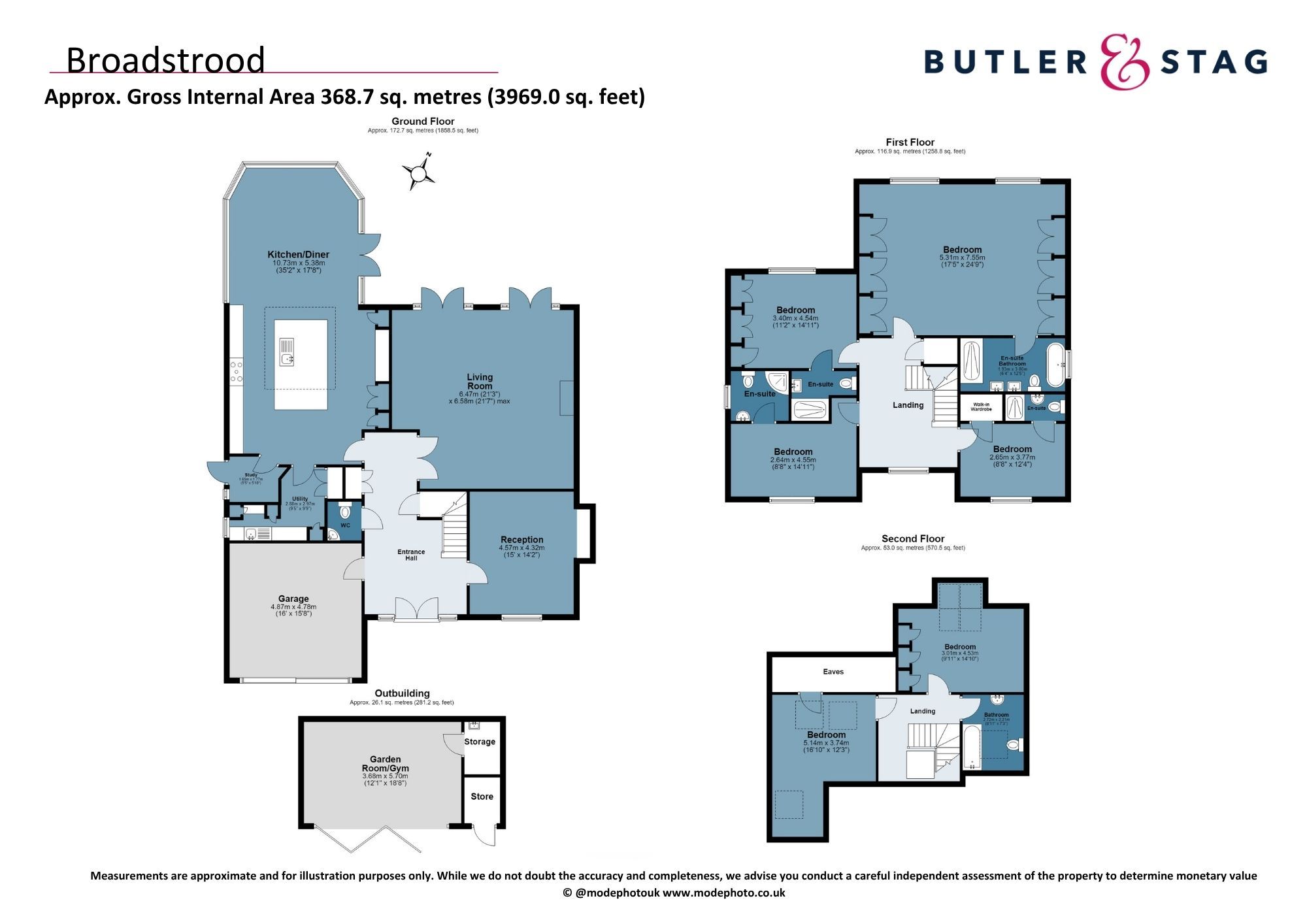 21 Broadstrood, Essex floorplan