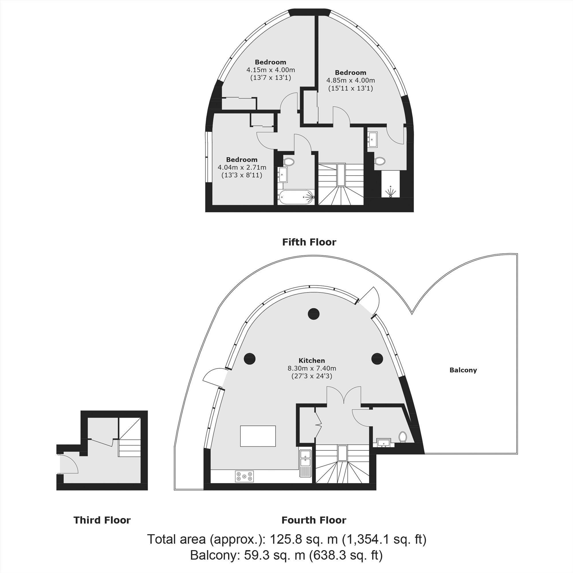 Apartment 69, 8, Kew Bridge Road, Brentford floorplan