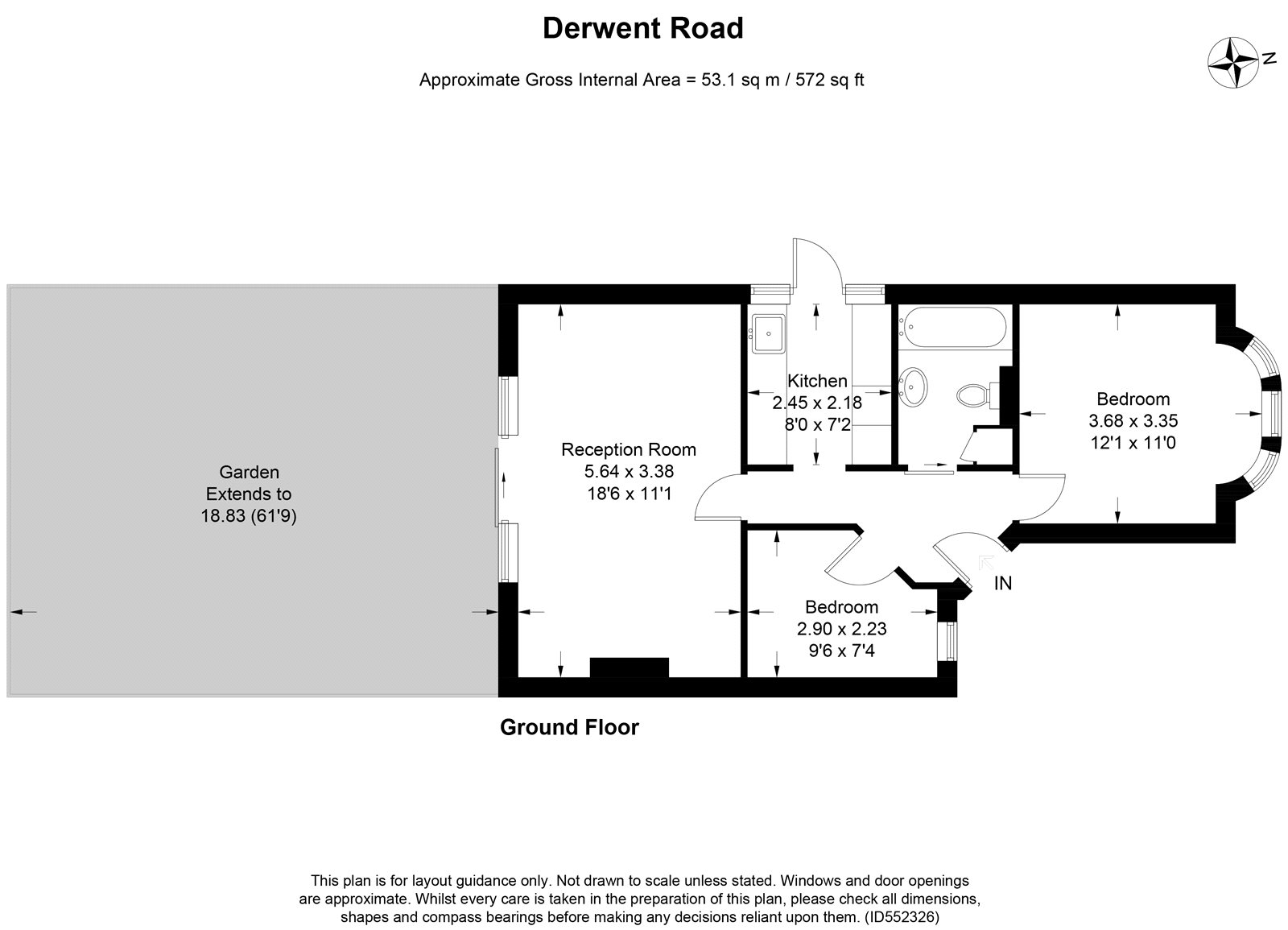 2 Bedrooms Semi-detached bungalow for sale in Derwent Avenue, Barnet EN4