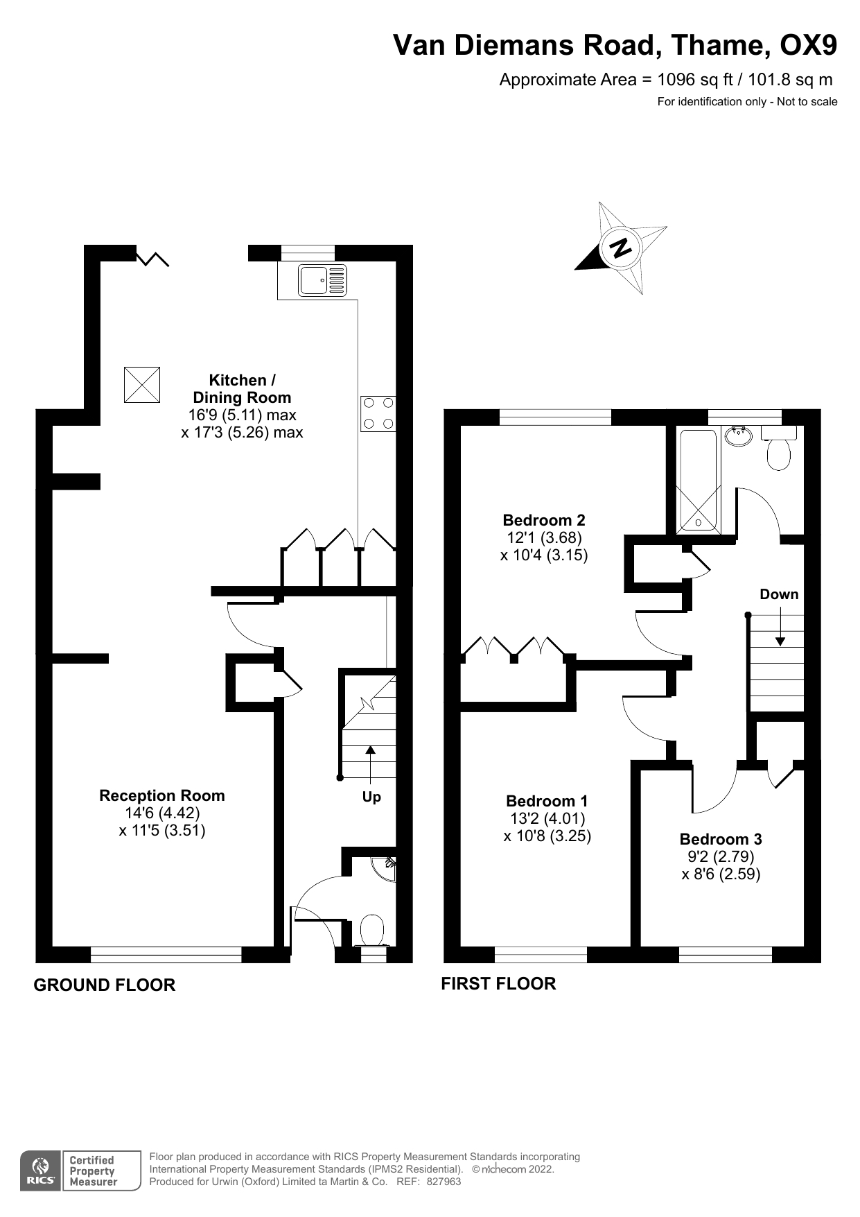 Van Diemans Road, Thame OX9, 3 bedroom terraced house for sale 61162953 PrimeLocation