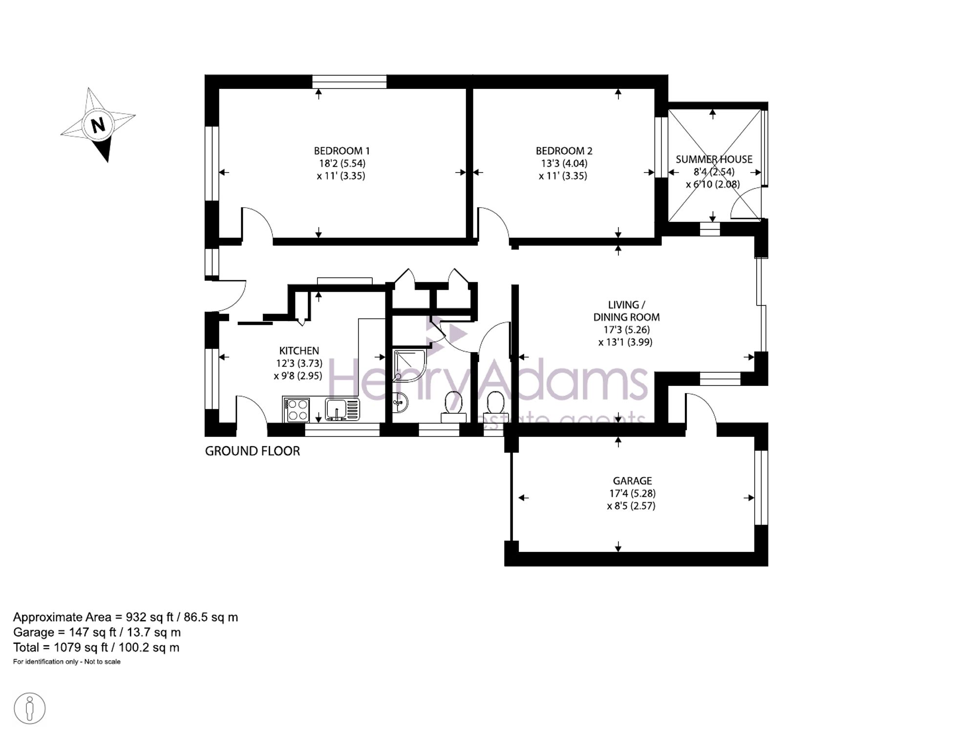 55 Manor Lane, Chichester floorplan