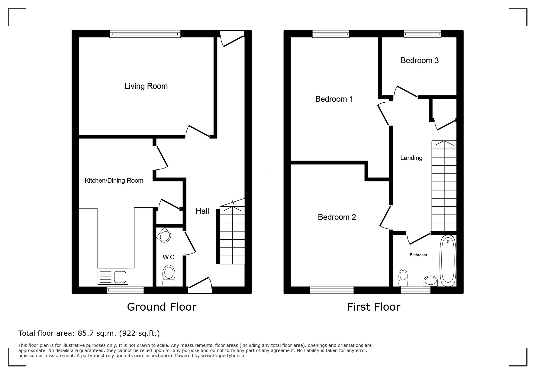 20, Solent Gardens, Isle of Wight floorplan