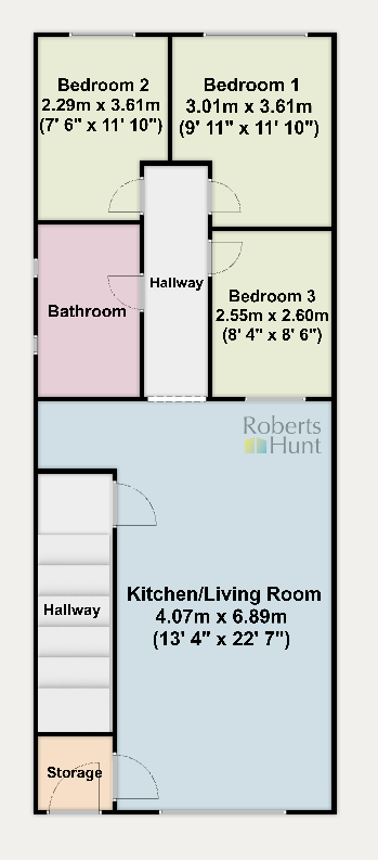 96a, Harlington Road West, Feltham floorplan