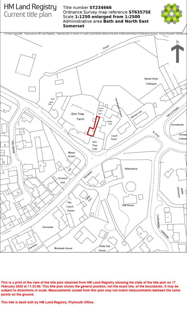 Courtyard Cottage, Wells Road, Hallatrow Bristol floorplan