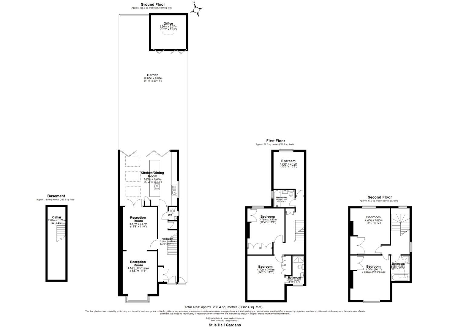 59, Stile Hall Gardens, London floorplan