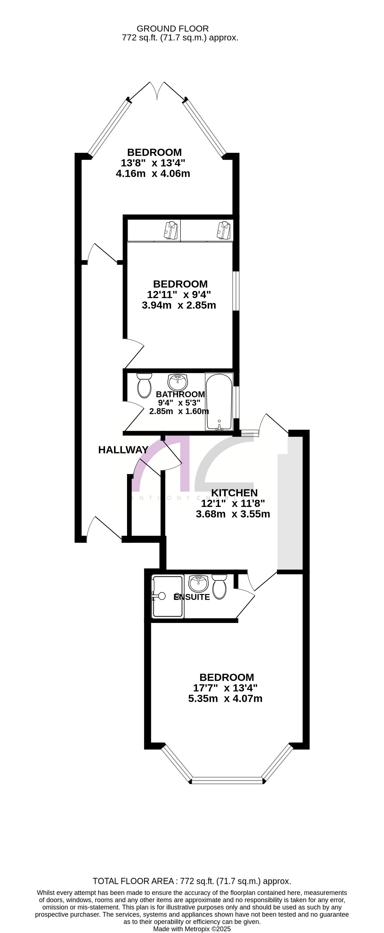 Fox Lane, Palmers Green floorplan