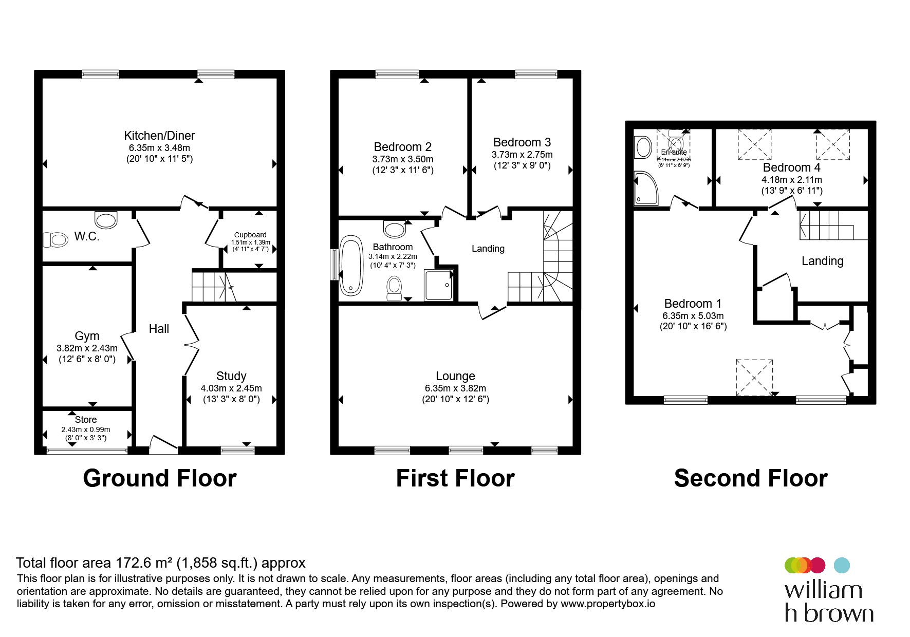 7, Diamond Drive, Corby floorplan