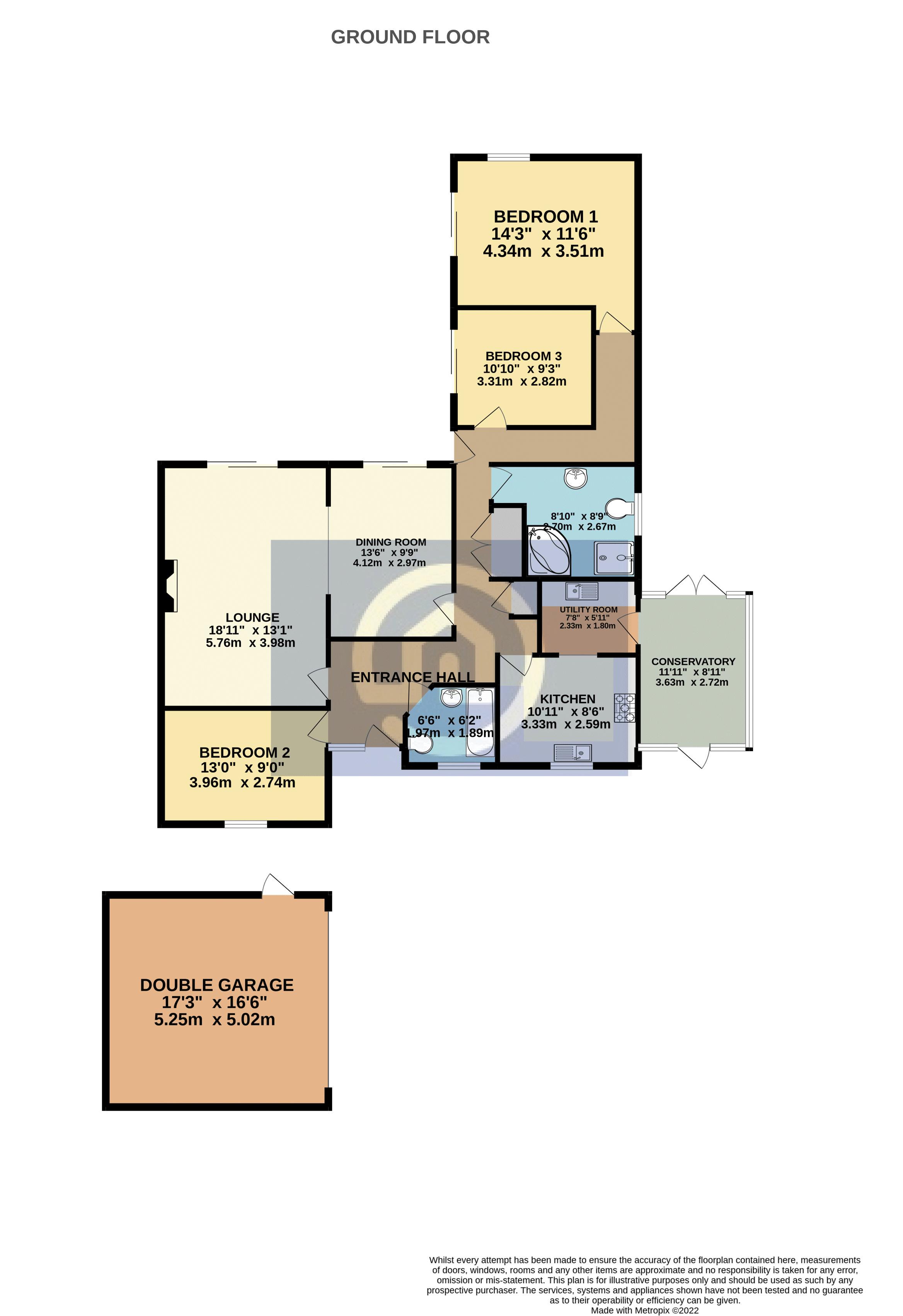 The Paddocks, Potton SG19, 3 bedroom detached bungalow for sale