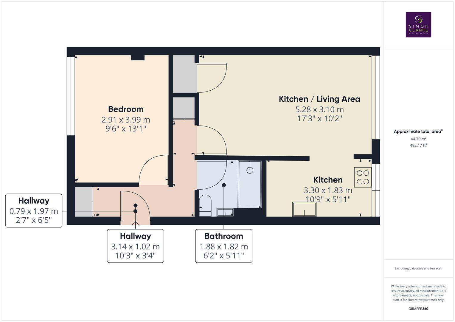 19 Watling Court, High Street, Borehamwood floorplan