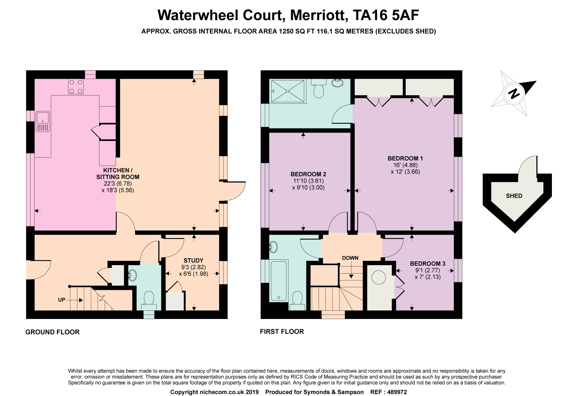 3 Bedrooms Detached house for sale in Waterwheel Court, Merriott, Somerset TA16