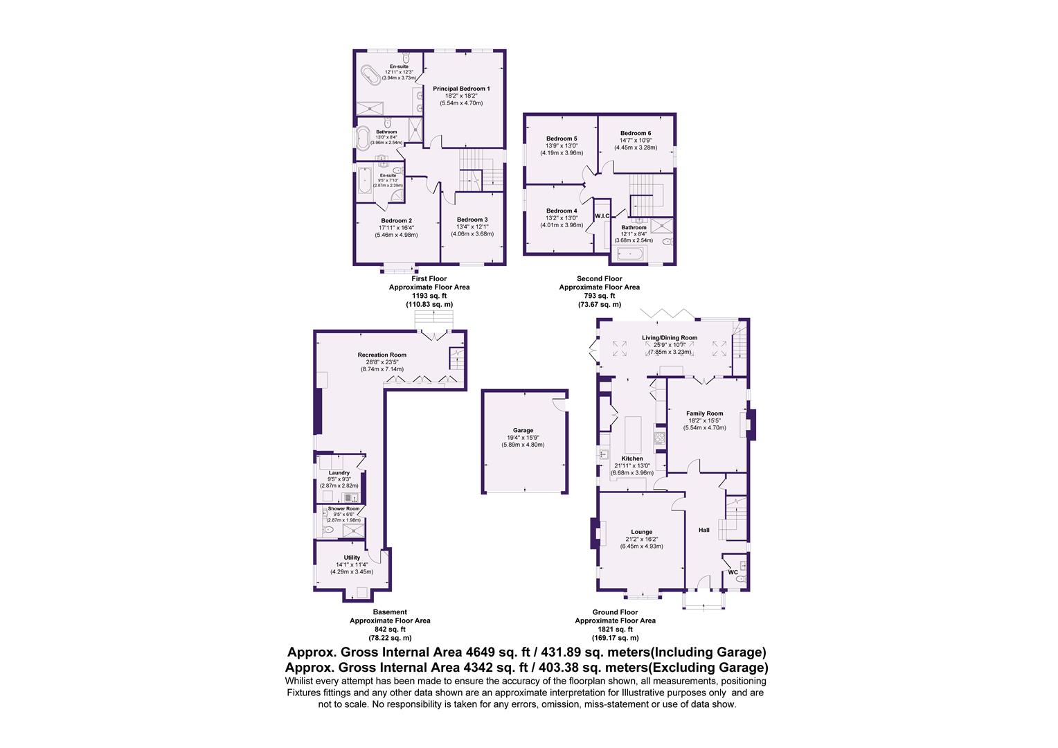 12, Warwick Road, Altrincham floorplan