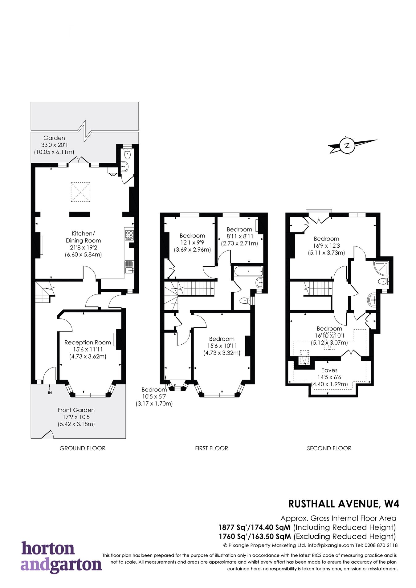 152, Rusthall Avenue, Chiswick floorplan