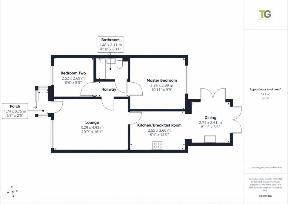 20, Partridge Close, Stonehouse floorplan