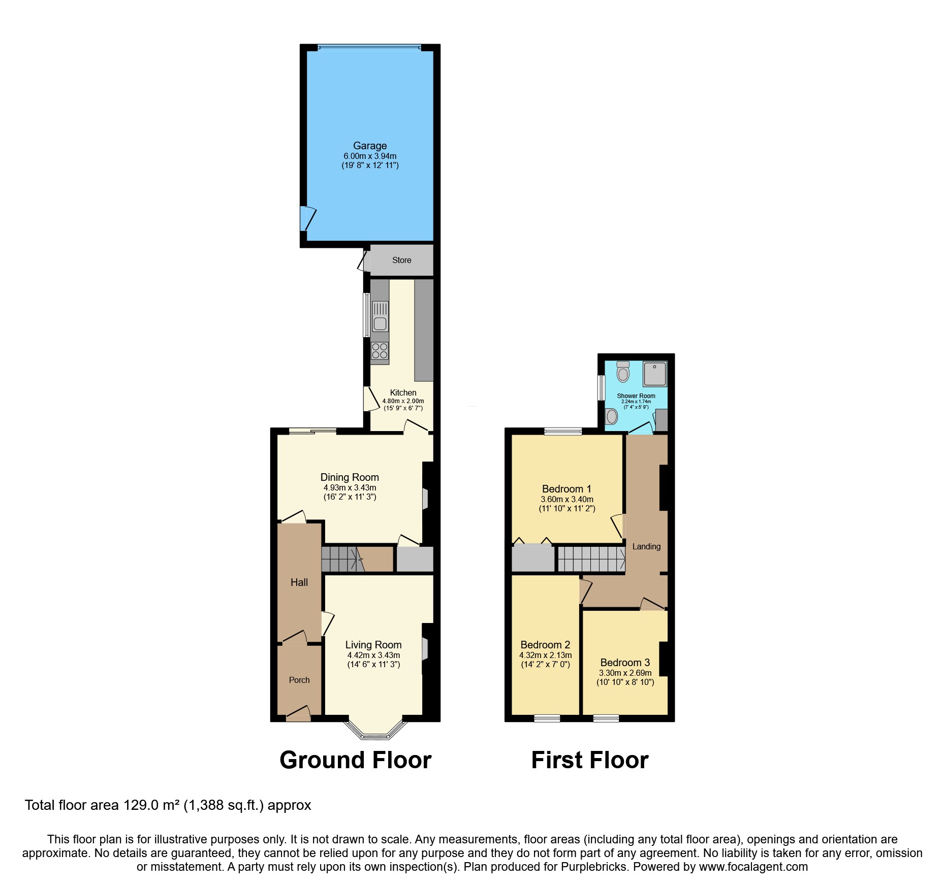 8, Collingwood Street, Bishop Auckland floorplan