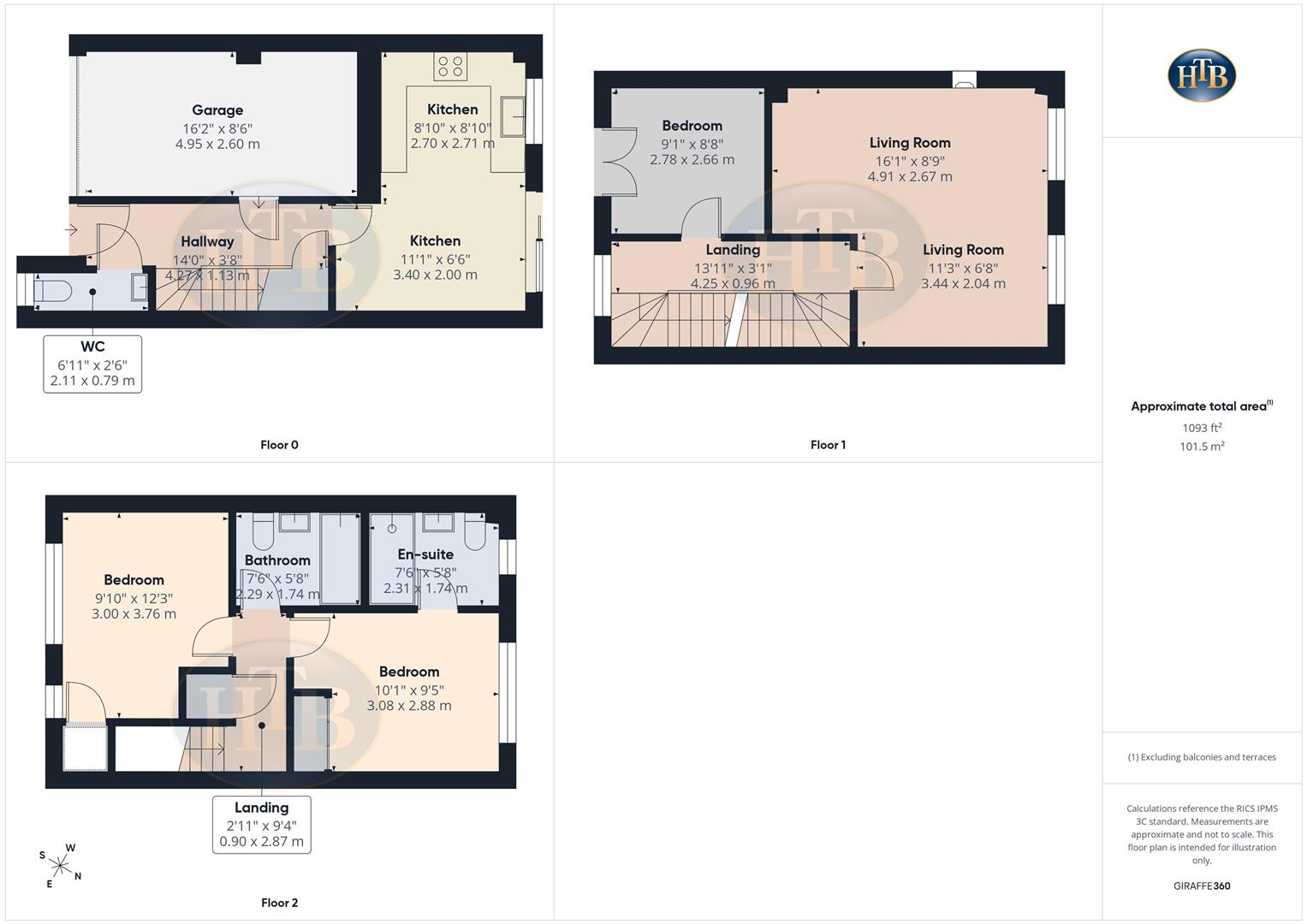 9, Danesfield Close, Walton-On-Thames floorplan