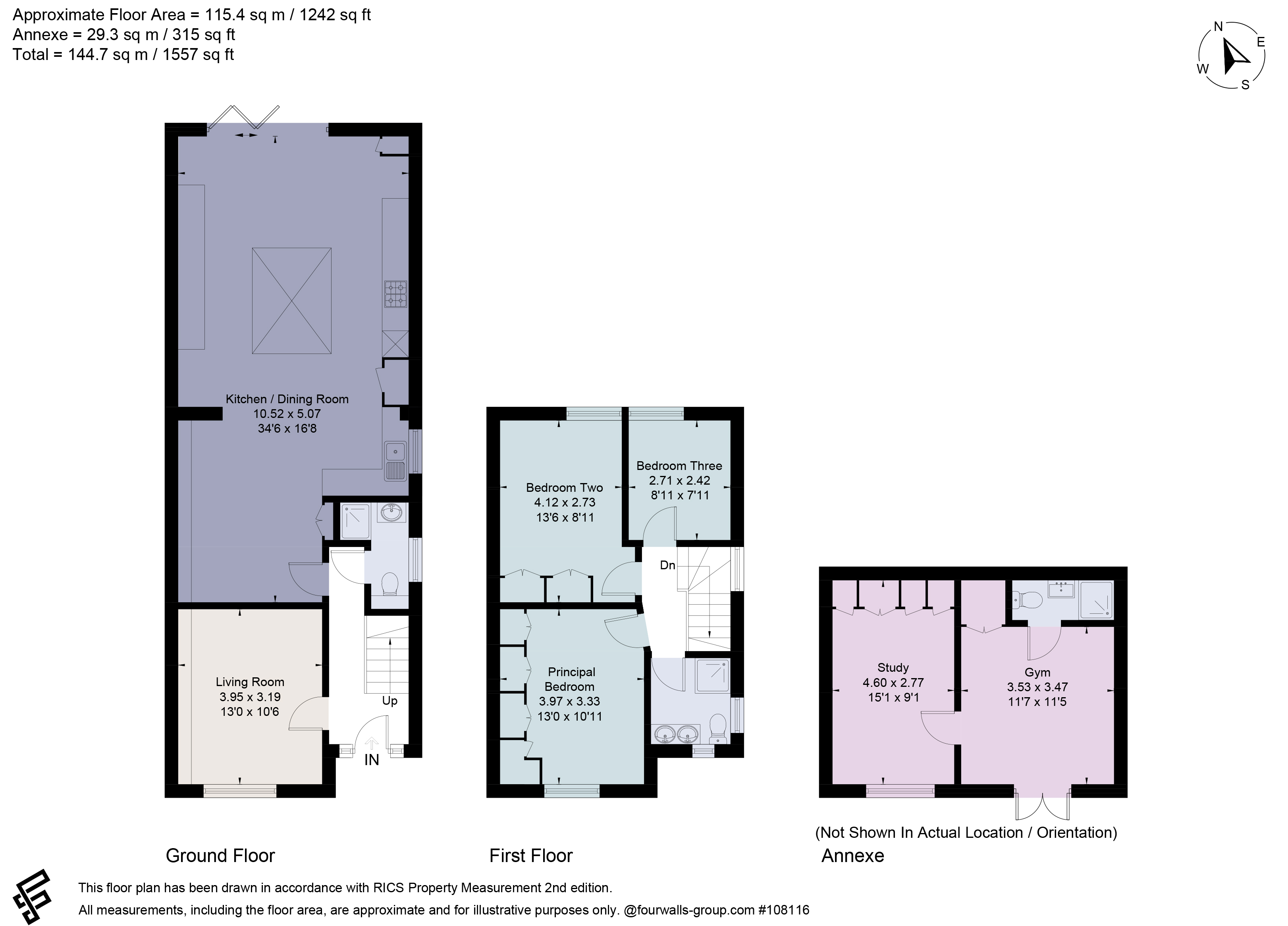 8, Copse Road, Surrey floorplan